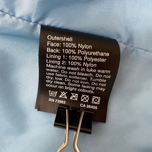 Helly Hansen Jacket Womens Large Blue Waterproof Helly Tech Toggle Hem Pockets - Picture 11 of 12